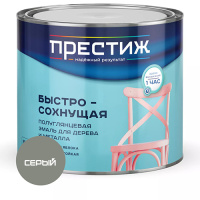 Эмаль акрил.полуглянц. серая аром.яблока Престиж 0,9 кг арт. 167003