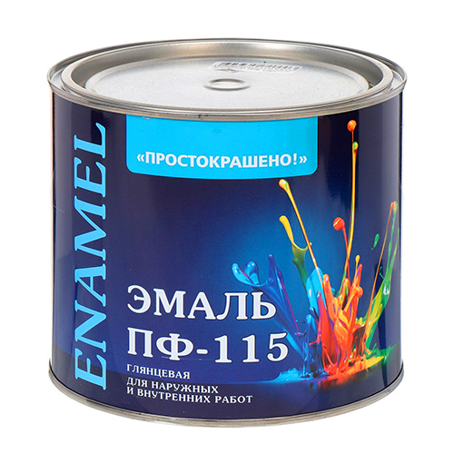 Эмаль ПФ-115 бежевая 1,8кг Простокрашено