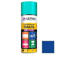Эмаль-Аэрозоль синий 520мл ULTIMA 5005