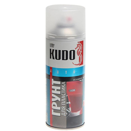 Грунт аэрозоль д/пластика прозр. 520мл KUDO (KU-6000)