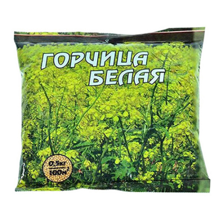Сидерат Горчица белая 0,5кг Зеленый ковер