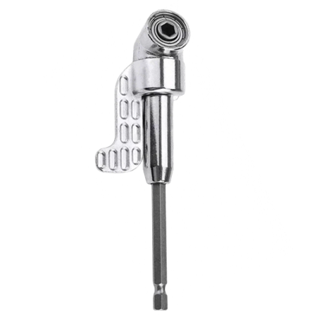 Адаптер д/бит угловой 1/4 140мм VerteXtools РД-1/4-140