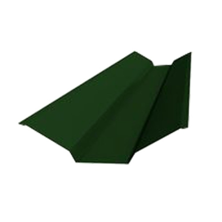 Планка ендовы верхняя 76х76х2000 (6005) зелен. мох Металл Профиль
