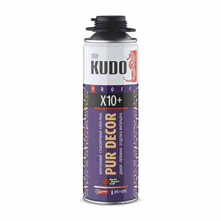 Пена-клей PRO X10+  KUDO 650мл арт.359214