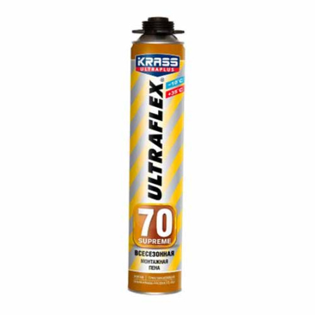Пена монтажная KRASS PROFESSIONAL V70 890мл