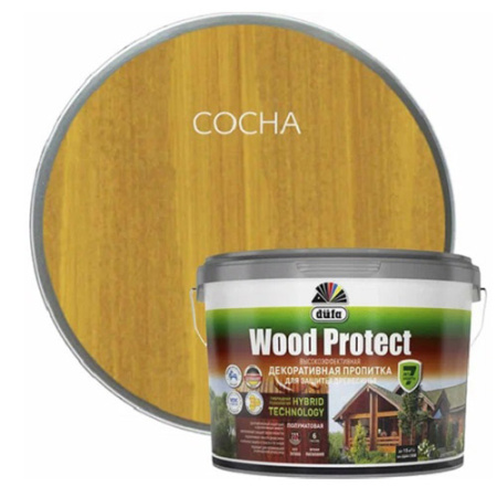 Пропитка Wood Protect 9л сосна