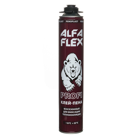 Клей-пена всесезон.ALFA Flex 1000мл