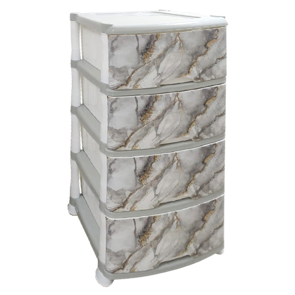 Комод 4 секции VIOLET Мрамор