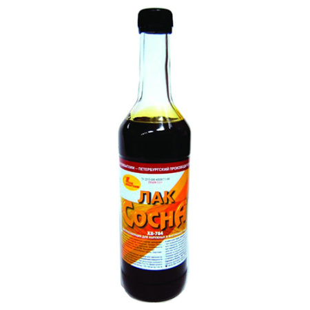 Лак ХВ-784 0,5л. сосна. ЭКОкласс