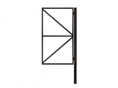 Каркас ворот №2 (3,5+1)*2,0м из проф. 40х20