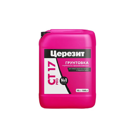 Грунтовка глуб.проникн СТ17 PRO 10л Церезит 