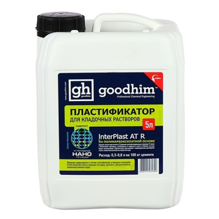 Пластификатор д/кладочных растворов 5л INTERTPLAST AT R летний Goohim