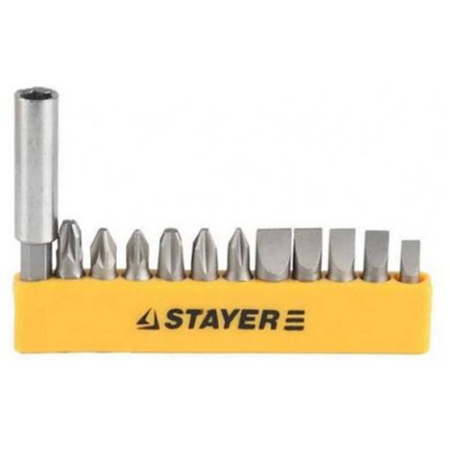 Набор бит с адаптером 12предм. STAYER