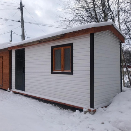 Хозблок 2,0*5,10м (Сайдинг) утепл.