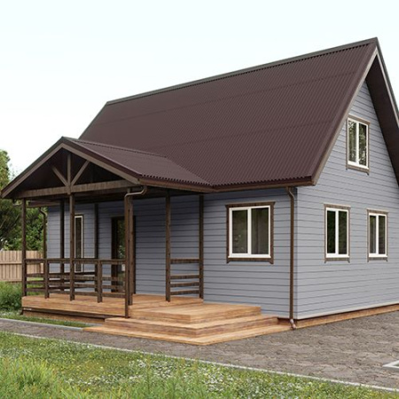 Еврошифер Ондулин 0,95*1,95м корич.(+20шт гвоздей)