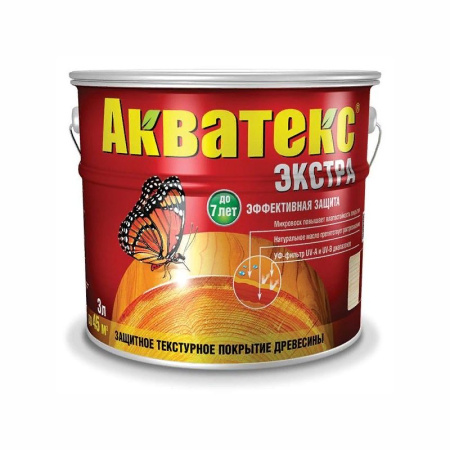 Акватекс экстра 9л. Каштан