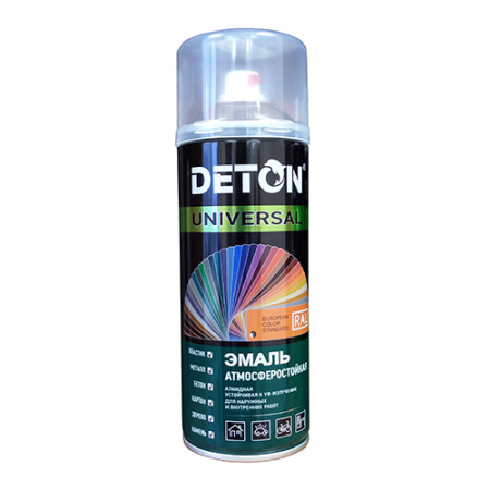 Эмаль-Аэрозоль 520мл DETON в ассорт.