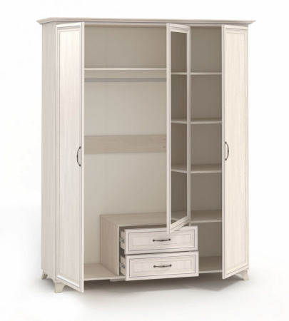 Шкаф Мирелла 3-х створчатый /Бодега светл.