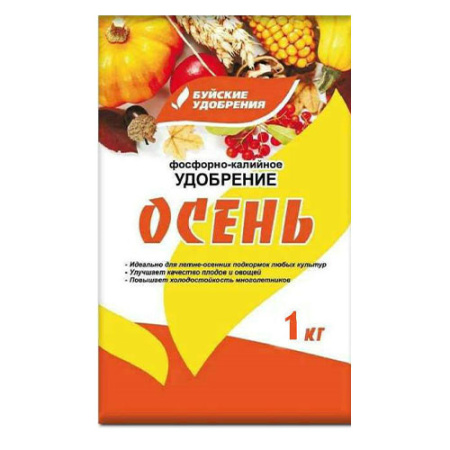 Удобрение фосфорно-калийное осеннее Буйские удобрения 1кг