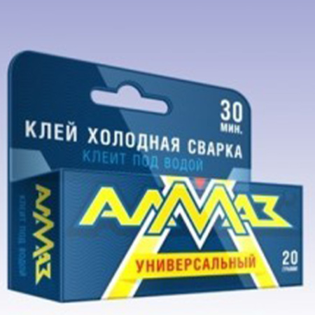 Холодная сварка универсал 20г. AZ-0132 АЛМАЗ