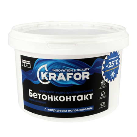 Бетон-контакт 3кг KRAFOR