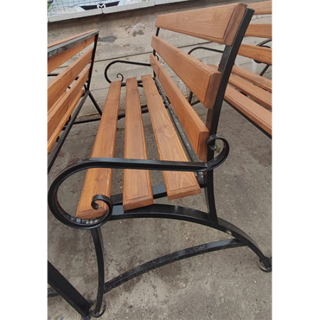 Скамья Парус с подлокотником С-10/2 (Р)