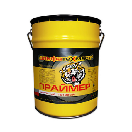 Праймер битумный 20л(16кг) АльфаТехМаст