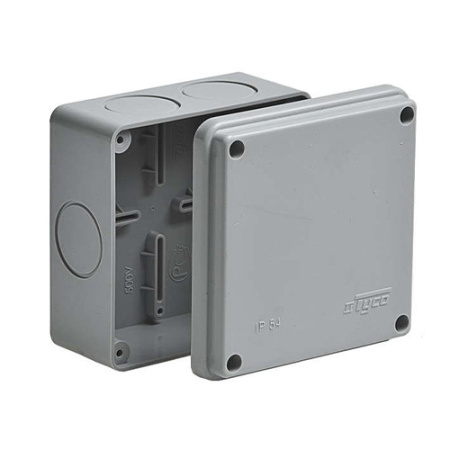 Коробка распр. о/п 100*100*50мм IP54 Рувинил (67049)