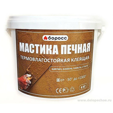 Мастика клеящая термовлагостойкая  4кг. БоРосс