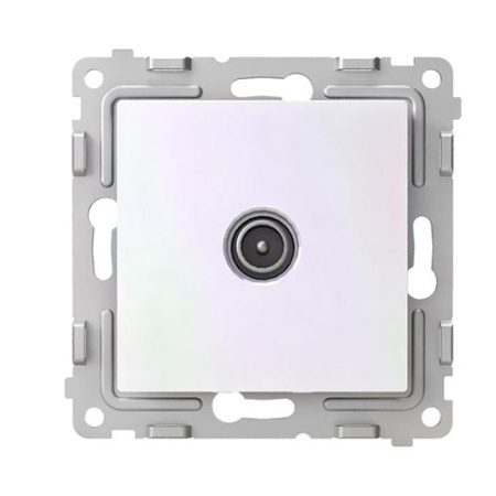 Розетка TV оконечная.СП Pixel 1DB механизм перламутр TOKOV TKE-PX-А1O-C04 1792304