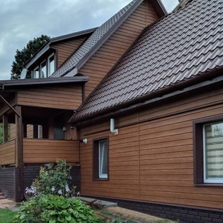 Сайдинг Канада+ акр. Премиум дуб светлый (3,66*0,23*0,012м) (А-П)