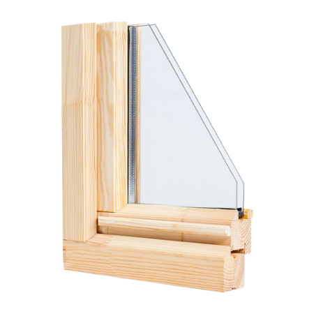 Окно-стеклопакет в.1200*ш.580мм (Тип 02)